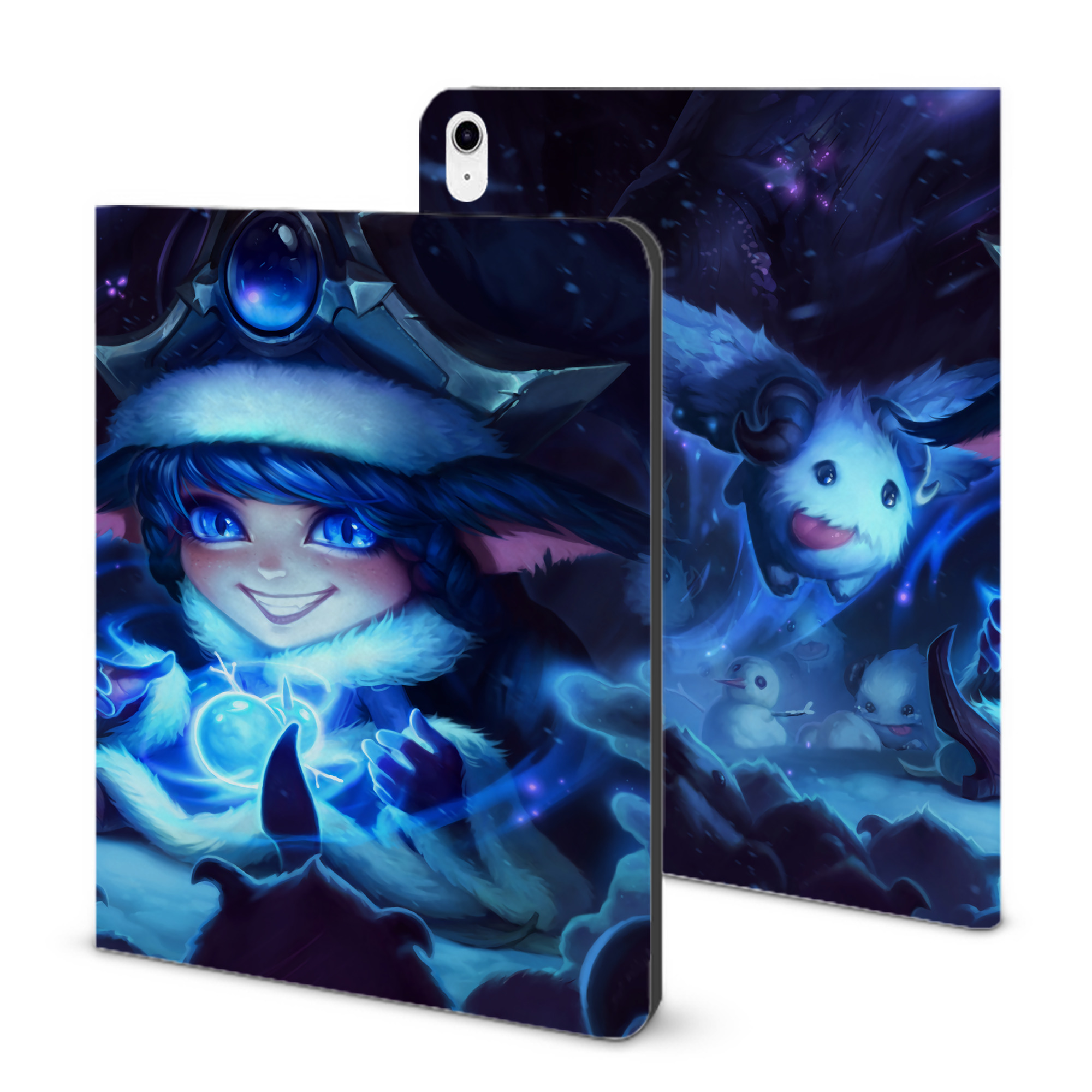 （画像用） リーグ・オブ・レジェンド League of Legends LOL IPad ケース ブック型 PUレザー TPU 耐衝撃 軽量 薄型 ペン収納なし 全面保護 IPad 各モデル対応